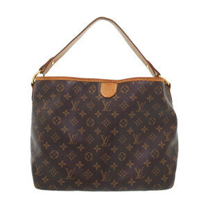 Louis Vuitton Monogram Leather Brown Delightful Semi Shoulder Bag